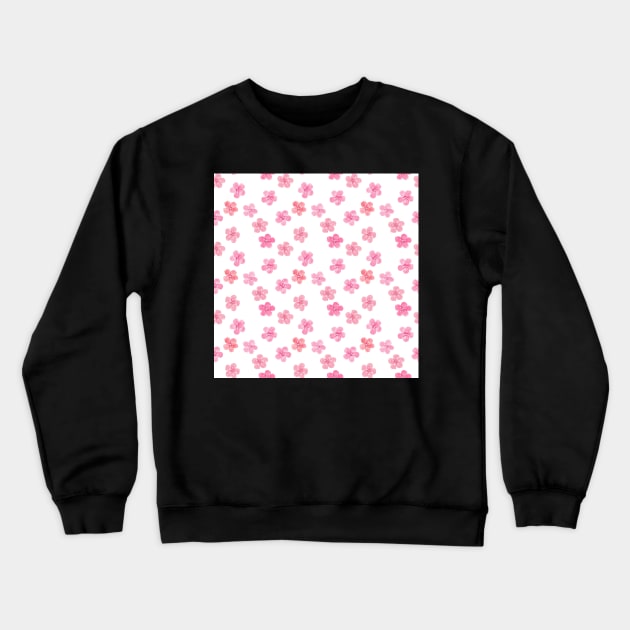 Cherry Blossom Flowers Crewneck Sweatshirt by kostolom3000